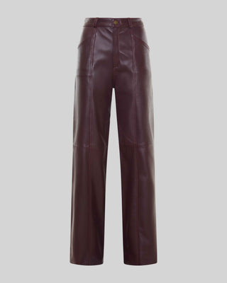 Pantaloni Florence Bordeaux - Sarah Maj