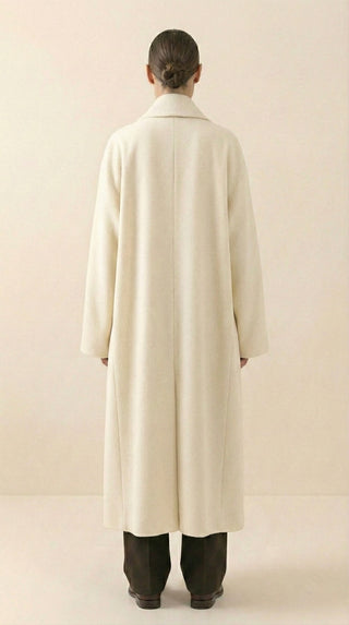 Abaya Coat Ivory - Sarah Maj