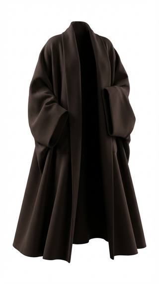 Abaya Coat Brown - Sarah Maj