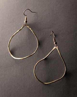 Brass Earrings | Women's Fashion Earrings | Sarah Maj