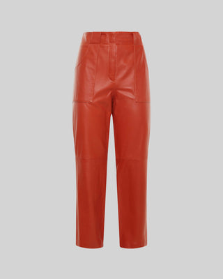 Orange Carré Pants