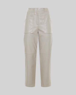 Cream Carré Pants