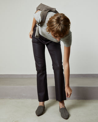 Leather Stretch Pant | Women's Leather Pant | Sarah Maj