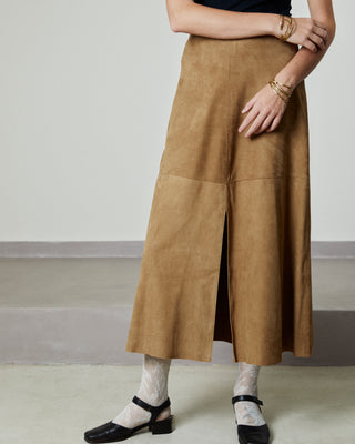 Mini Suede Skirt | Women's Suede Skirt | Sarah Maj