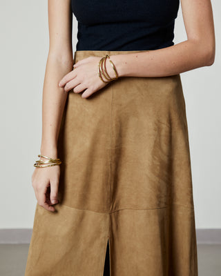 Mini Suede Skirt | Women's Suede Skirt | Sarah Maj