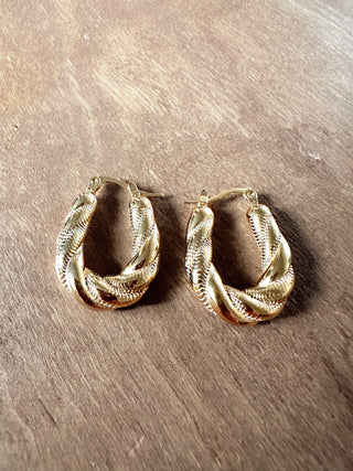 Chadia Hoop Earrings