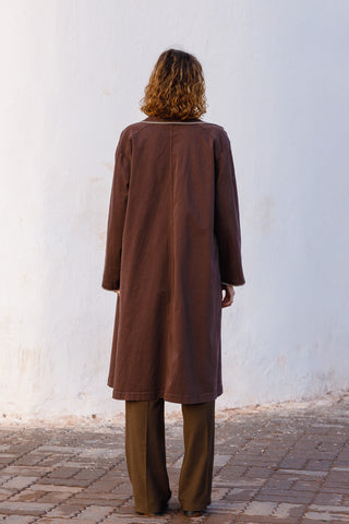 Trench coat Nassim Brown - Sarah Maj